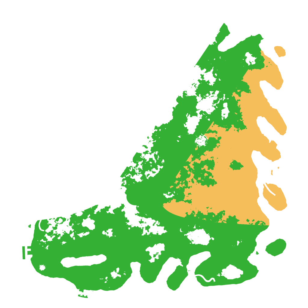 Biome Rust Map: Procedural Map, Size: 4800, Seed: 34902794