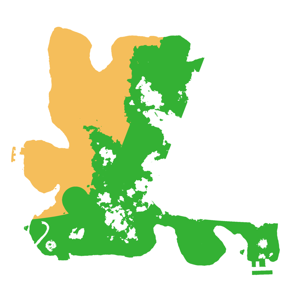 Biome Rust Map: Procedural Map, Size: 3000, Seed: 1384867495