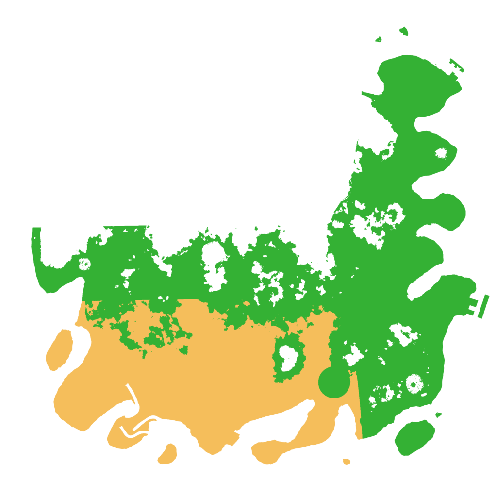 Biome Rust Map: Procedural Map, Size: 4150, Seed: 17762077