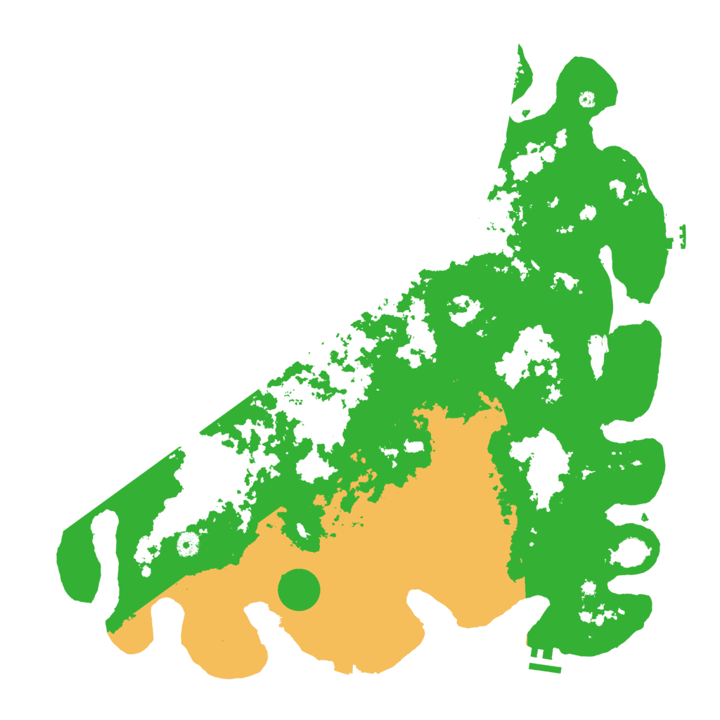 Biome Rust Map: Procedural Map, Size: 4500, Seed: 651842404