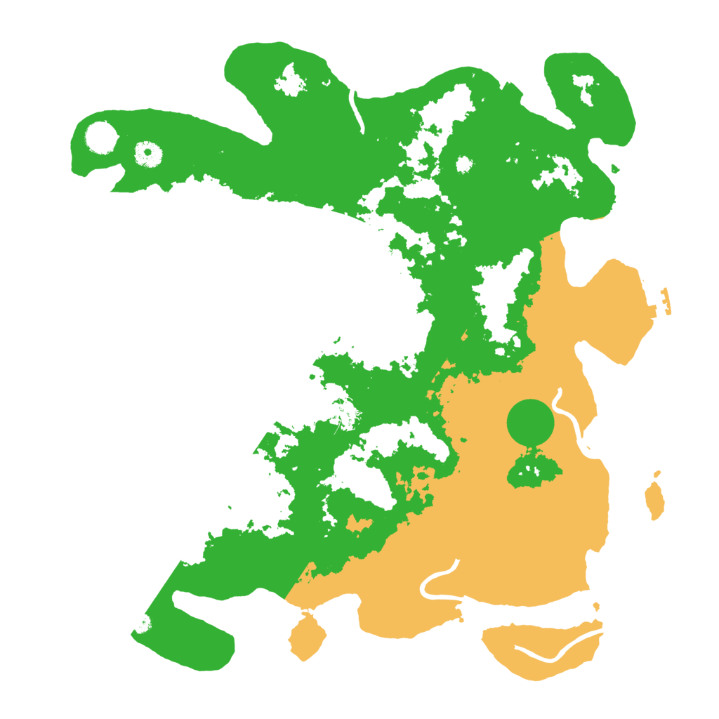 Biome Rust Map: Procedural Map, Size: 4000, Seed: 331265997