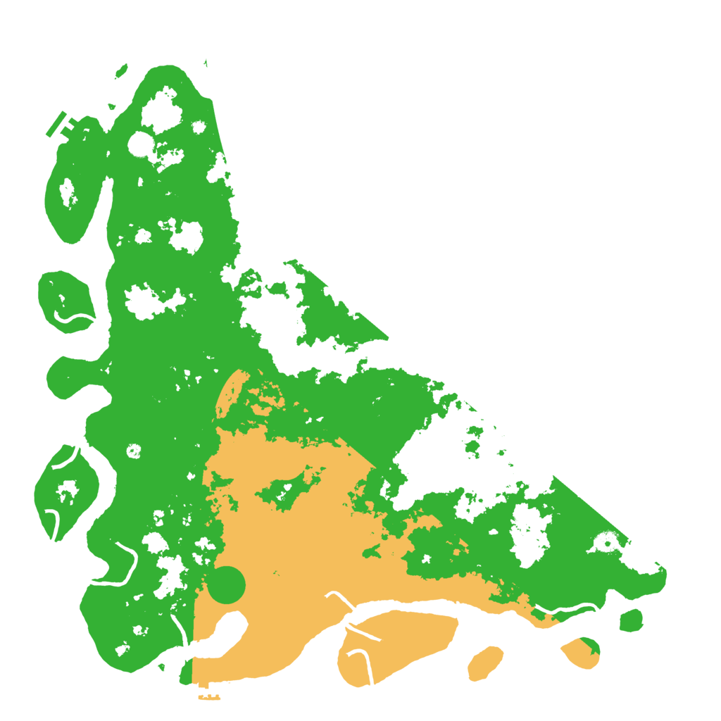 Biome Rust Map: Procedural Map, Size: 5000, Seed: 1995415839