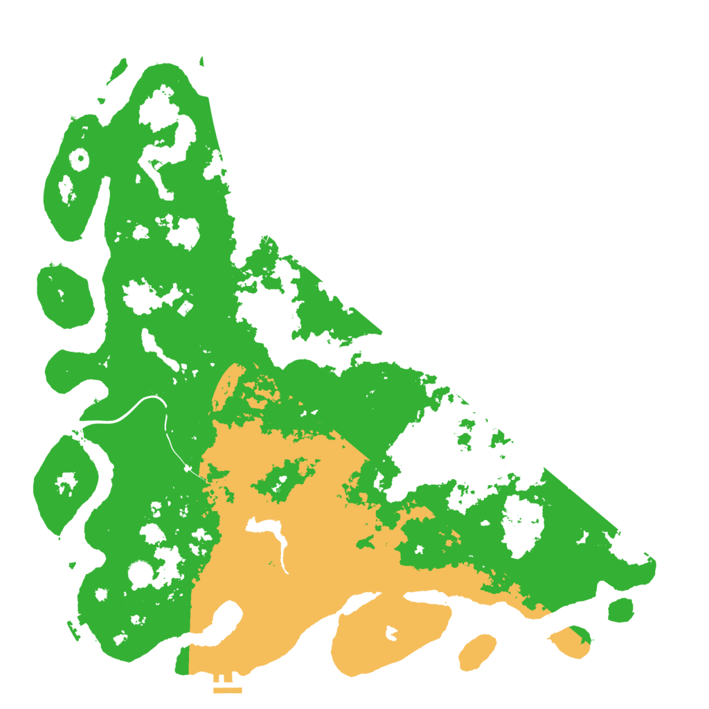Biome Rust Map: Procedural Map, Size: 5000, Seed: 1995415839