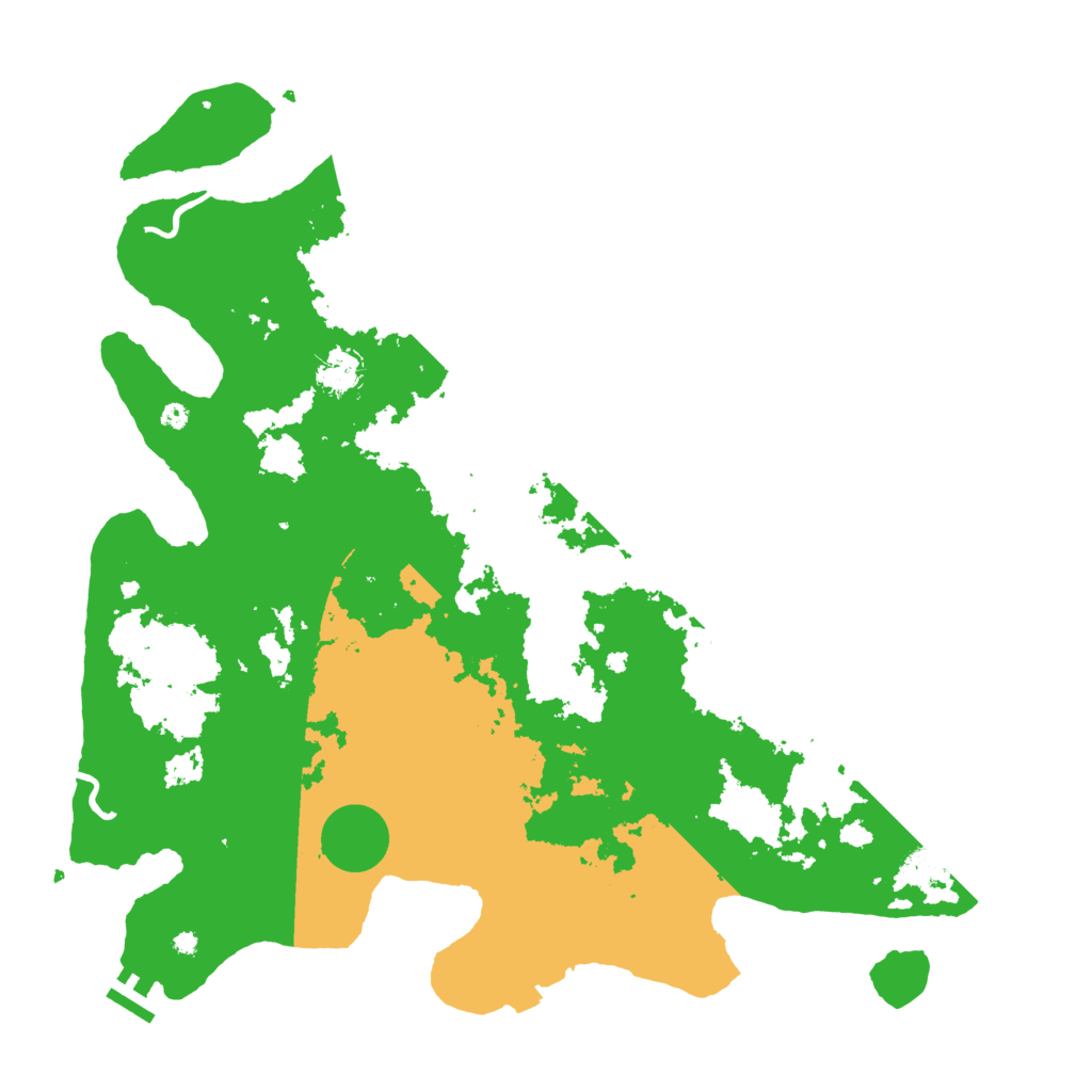 Biome Rust Map: Procedural Map, Size: 4250, Seed: 1321310552