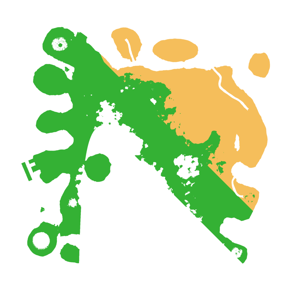 Biome Rust Map: Procedural Map, Size: 3100, Seed: 973025542