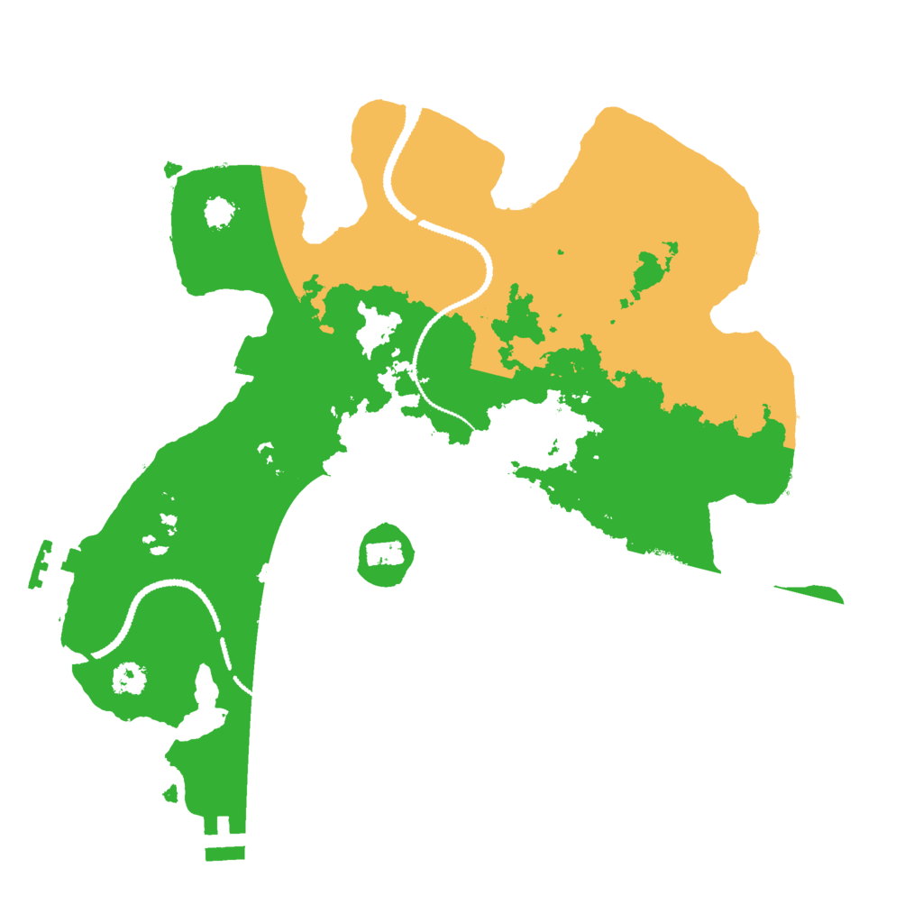 Biome Rust Map: Procedural Map, Size: 2750, Seed: 1792892393