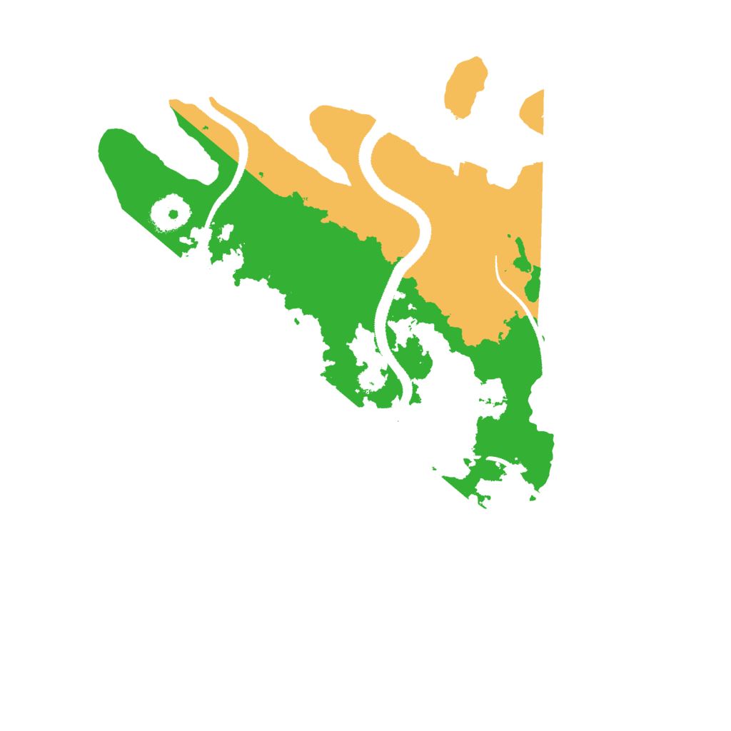 Biome Rust Map: Procedural Map, Size: 3000, Seed: 1347445748