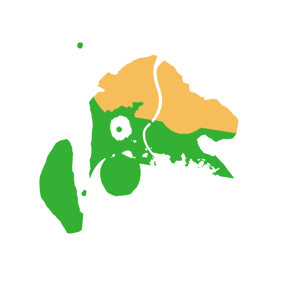 Biome Rust Map: Procedural Map, Size: 2000, Seed: 2415