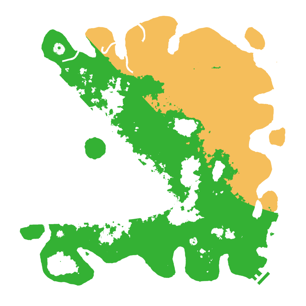Biome Rust Map: Procedural Map, Size: 4000, Seed: 60557983