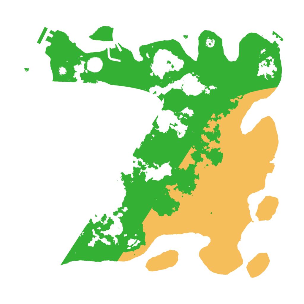 Biome Rust Map: Procedural Map, Size: 3500, Seed: 5078254