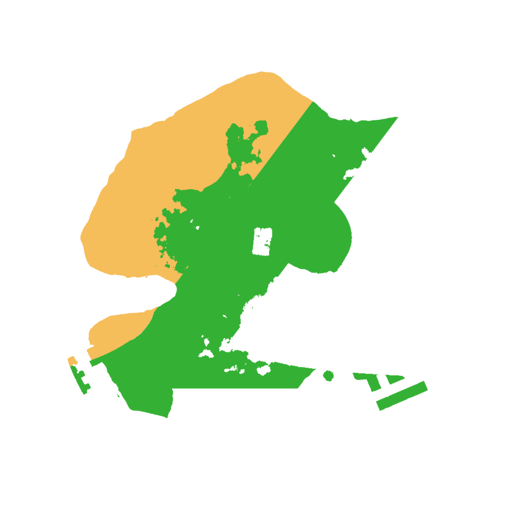 Biome Rust Map: Procedural Map, Size: 2000, Seed: 1316313141
