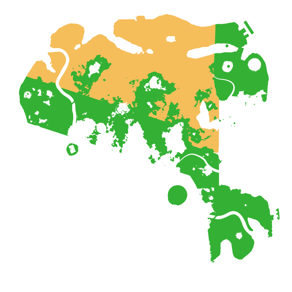 Biome Rust Map: Procedural Map, Size: 4000, Seed: 149448293