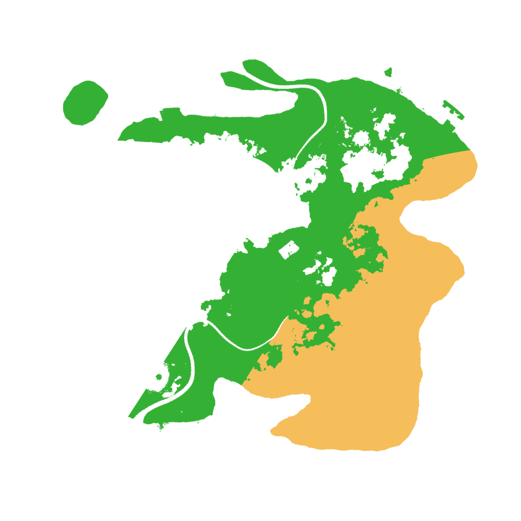 Biome Rust Map: Procedural Map, Size: 3000, Seed: 2468902