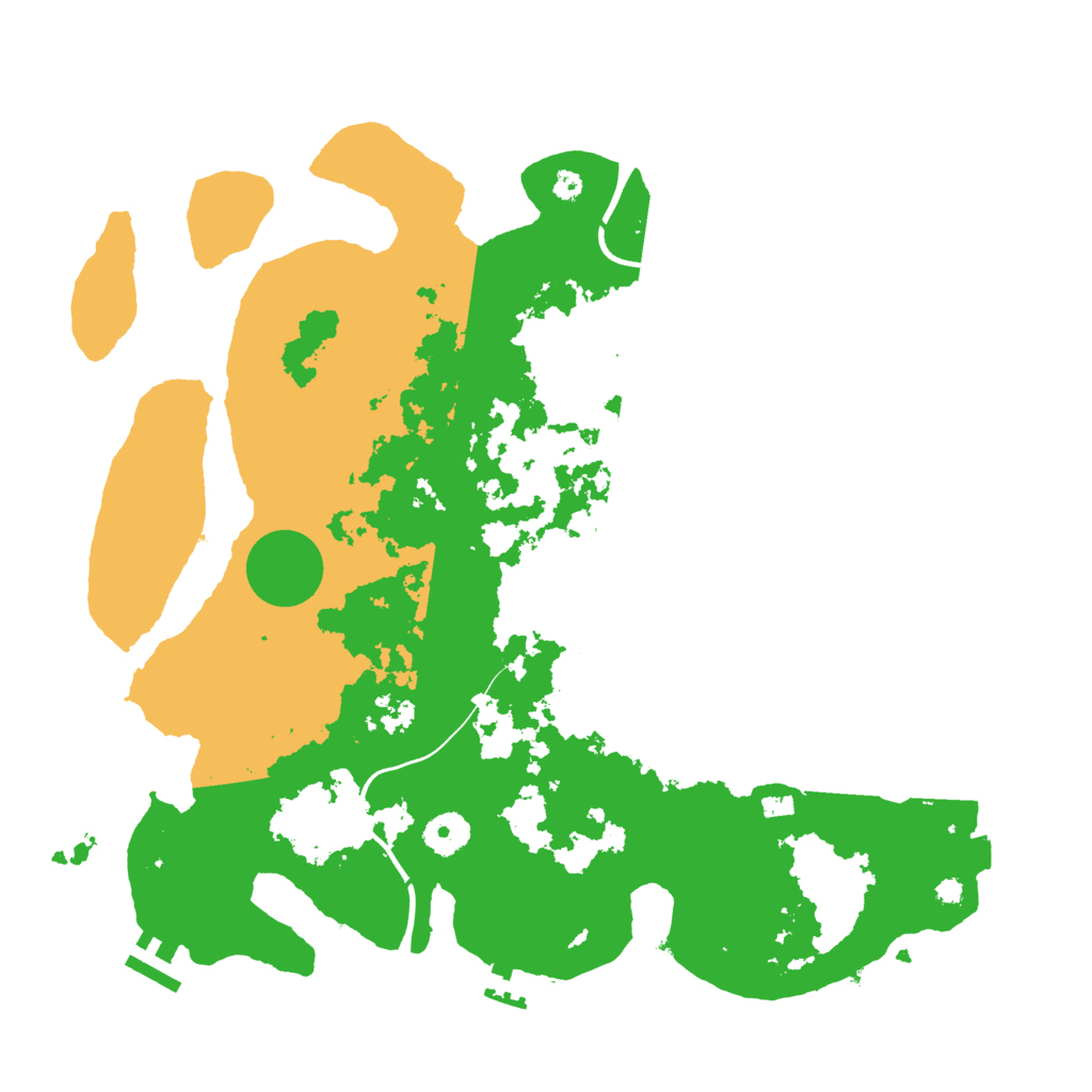 Biome Rust Map: Procedural Map, Size: 3750, Seed: 69919591