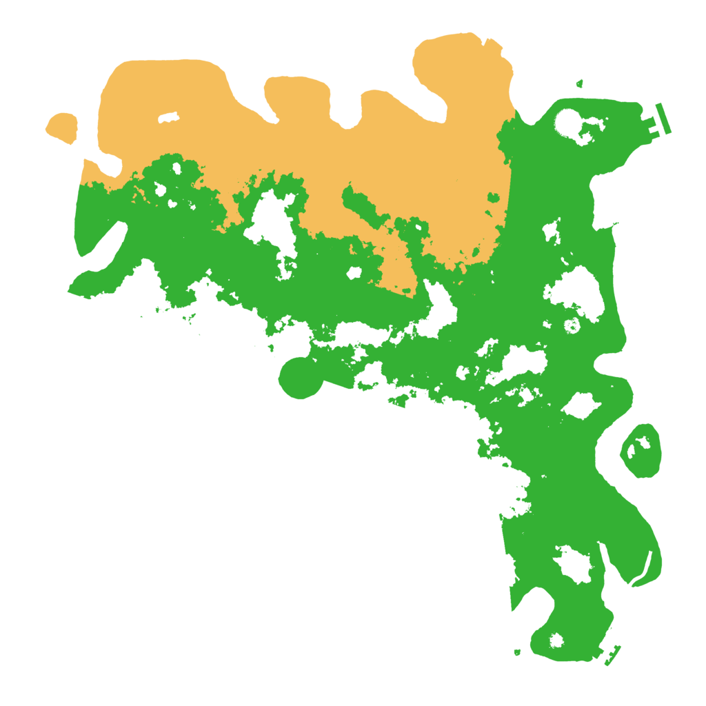 Biome Rust Map: Procedural Map, Size: 4500, Seed: 84353156
