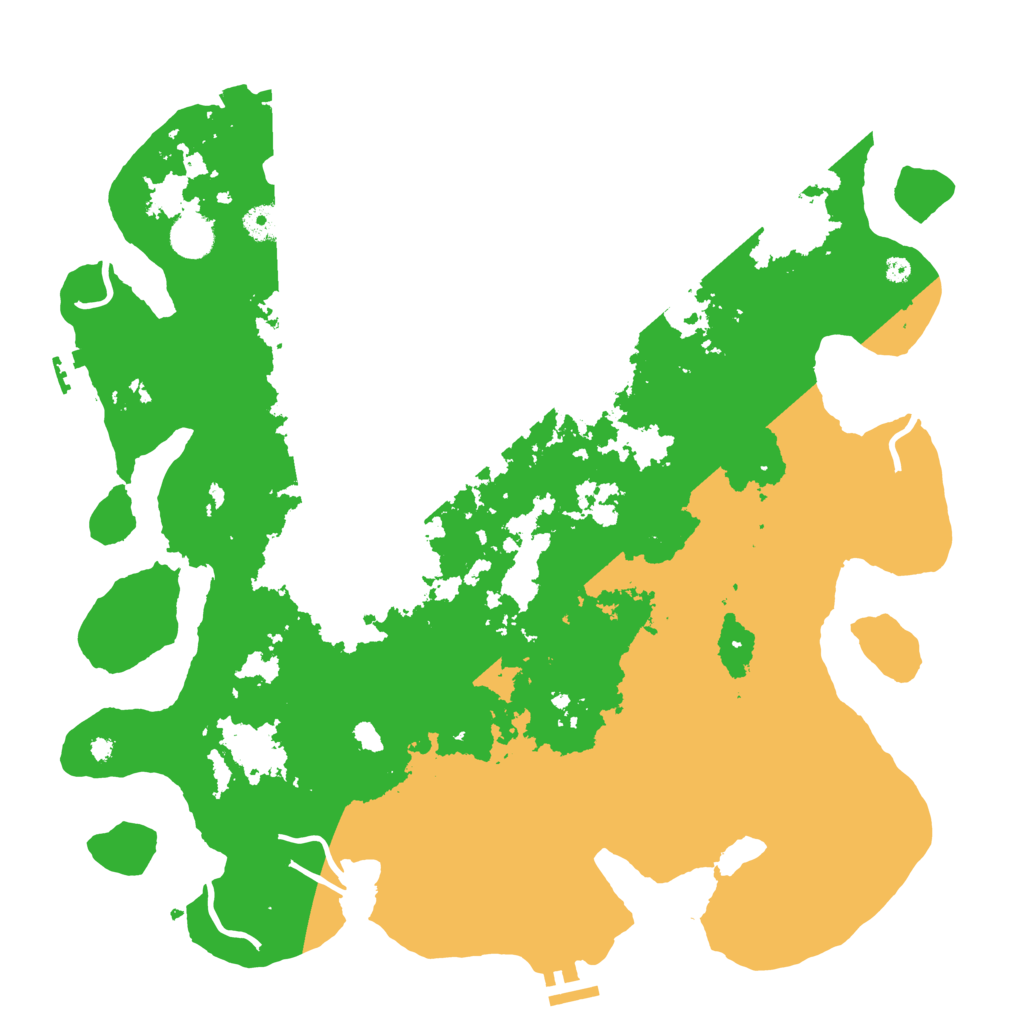 Biome Rust Map: Procedural Map, Size: 4100, Seed: 94947