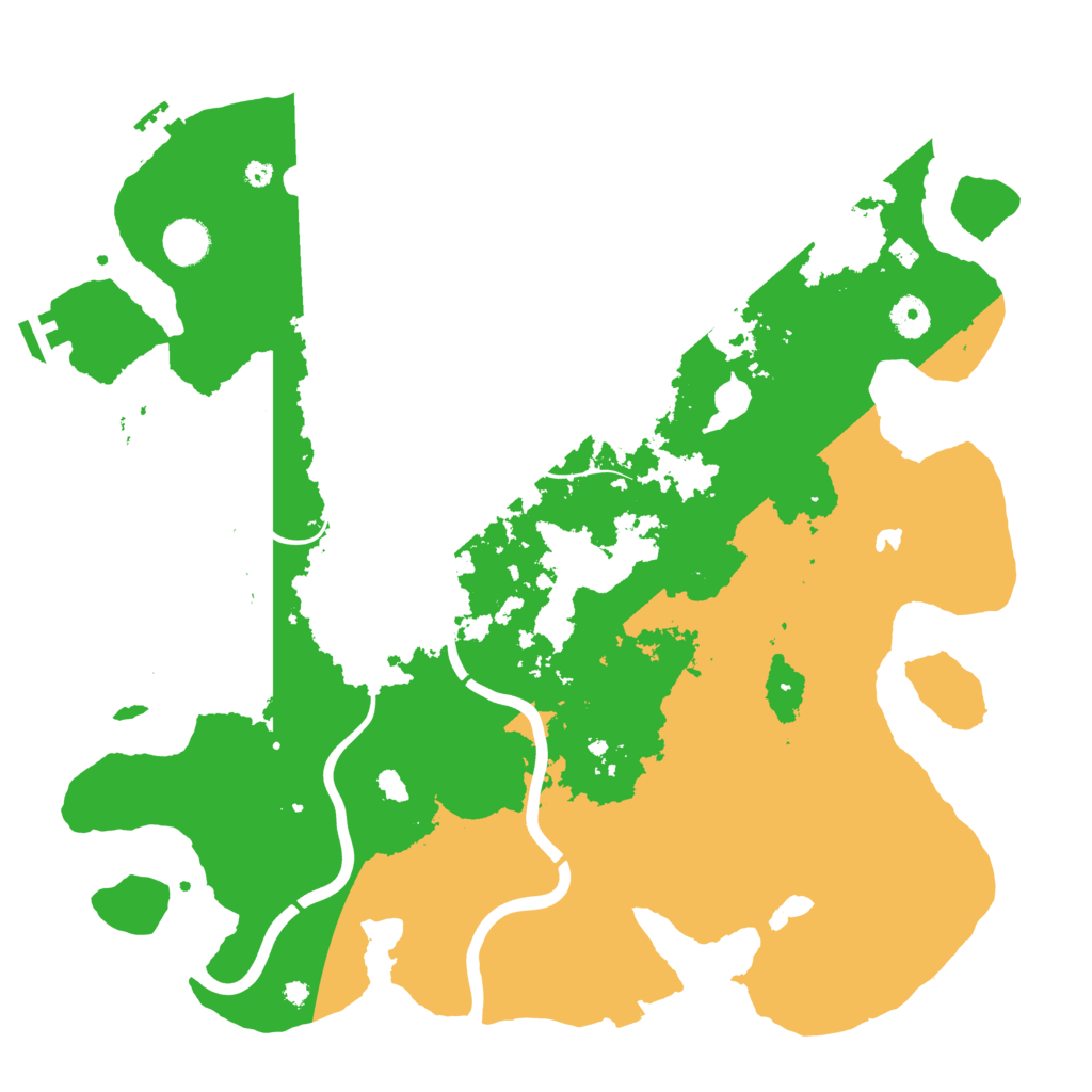 Biome Rust Map: Procedural Map, Size: 4100, Seed: 94947