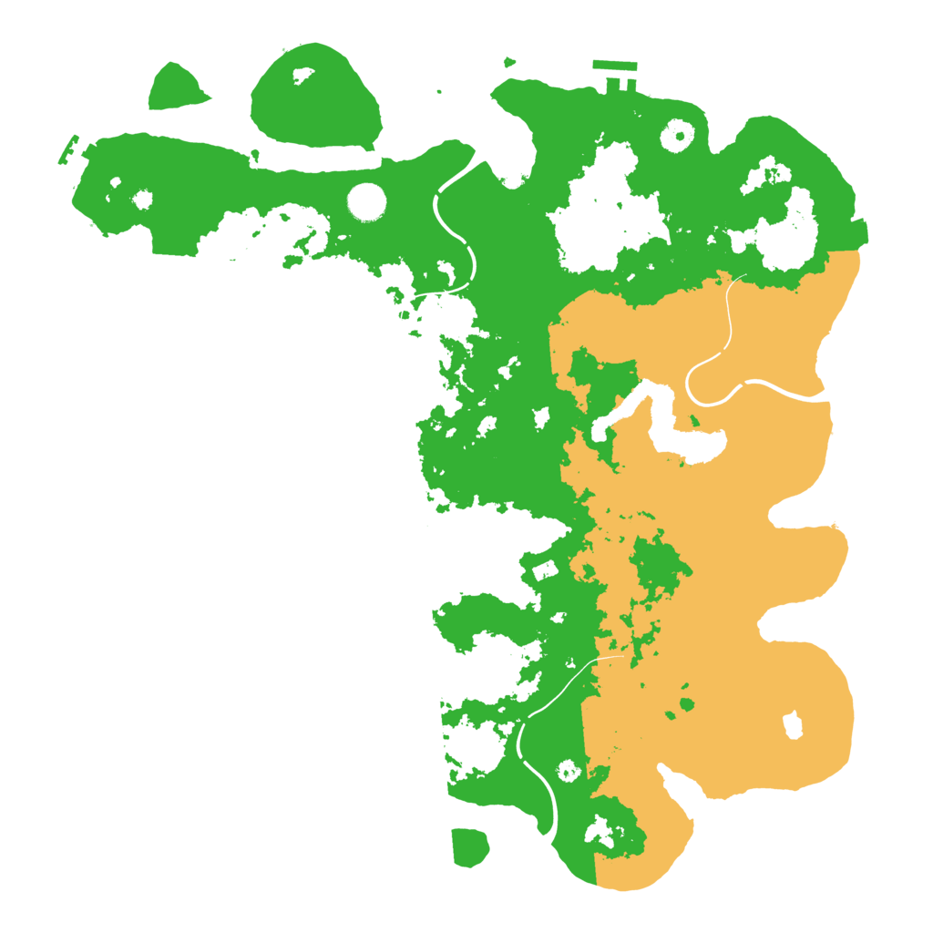 Biome Rust Map: Procedural Map, Size: 4250, Seed: 951088253