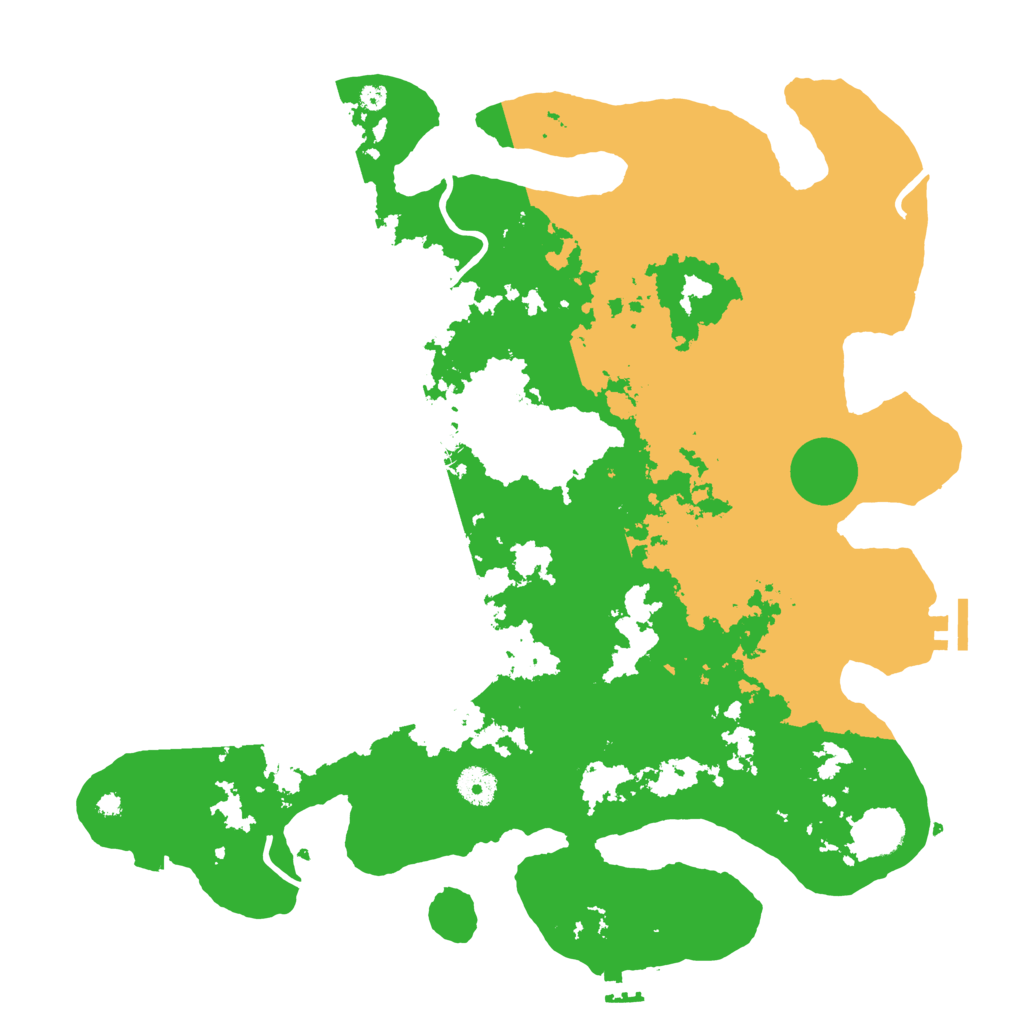 Biome Rust Map: Procedural Map, Size: 4000, Seed: 1443222824