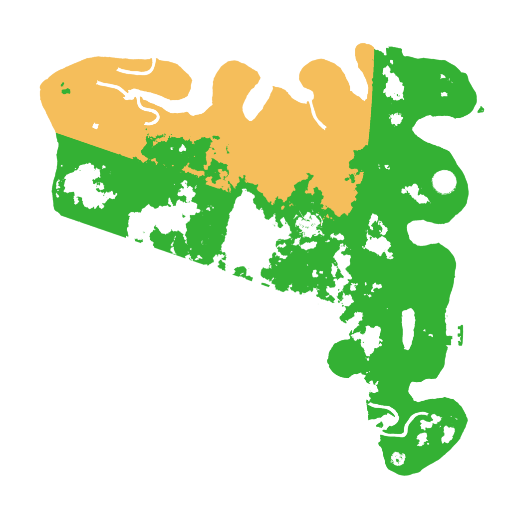 Biome Rust Map: Procedural Map, Size: 3750, Seed: 42955502