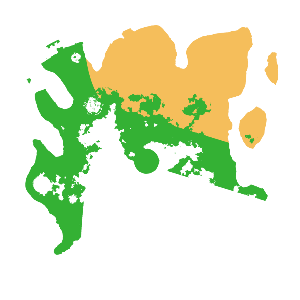 Biome Rust Map: Procedural Map, Size: 3205, Seed: 2345343