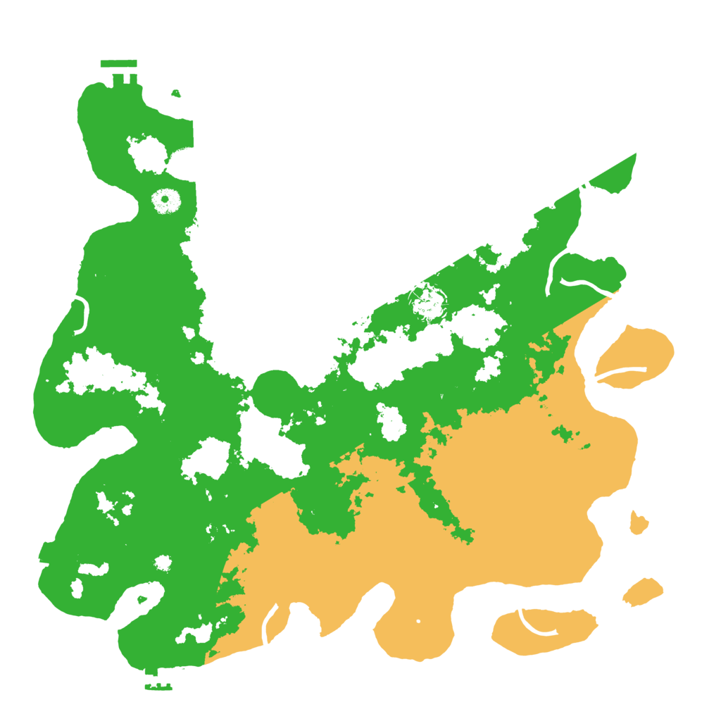 Biome Rust Map: Procedural Map, Size: 4000, Seed: 3781001