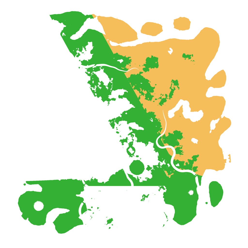 Biome Rust Map: Procedural Map, Size: 4500, Seed: 1571954166