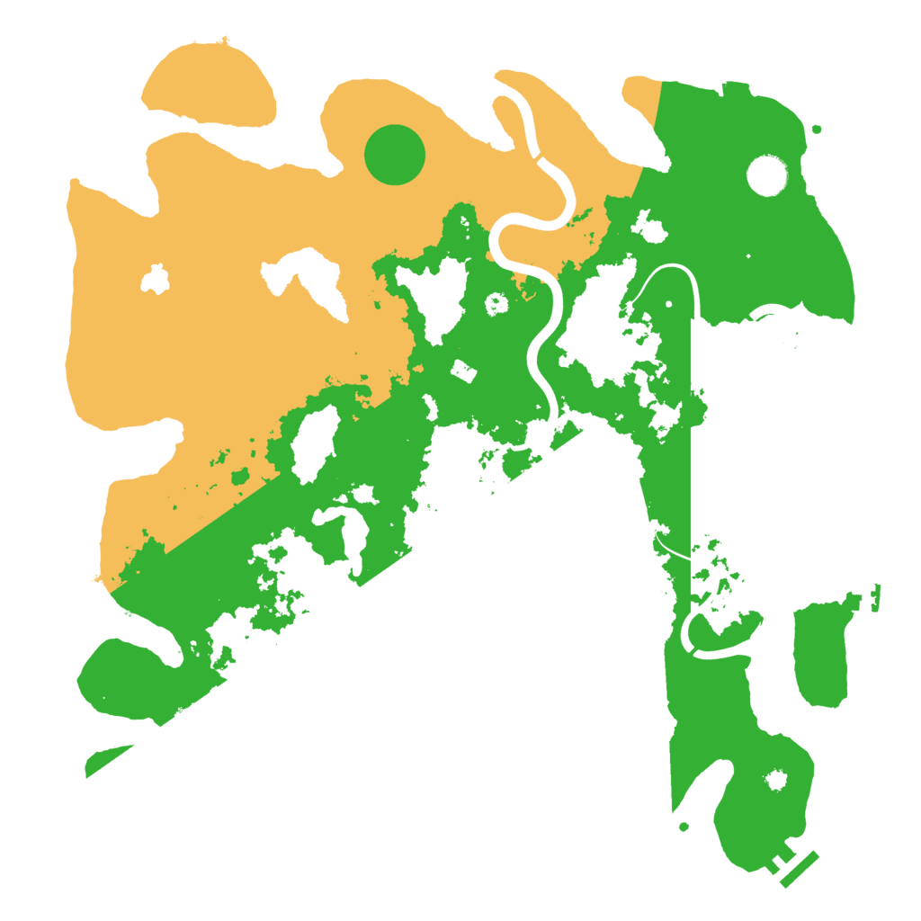 Biome Rust Map: Procedural Map, Size: 4000, Seed: 1764936424