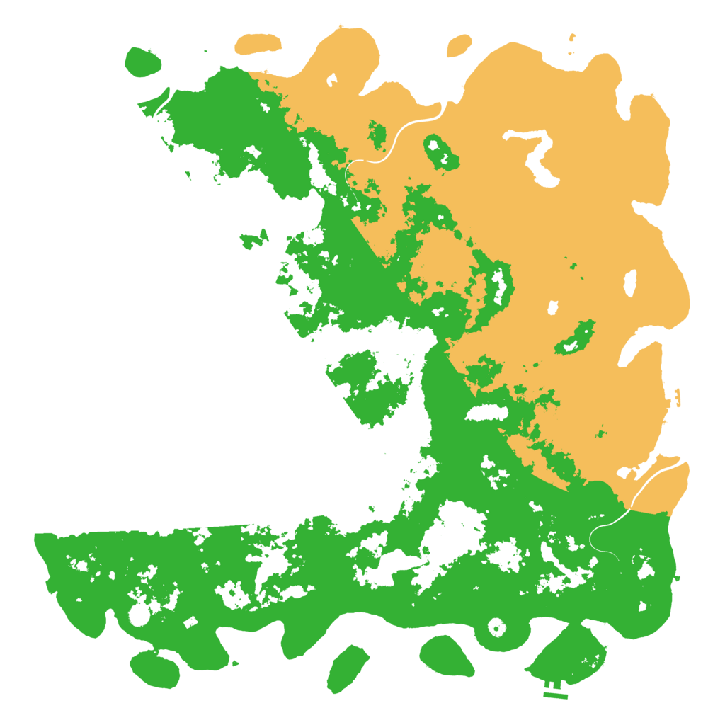 Biome Rust Map: Procedural Map, Size: 6000, Seed: 943578