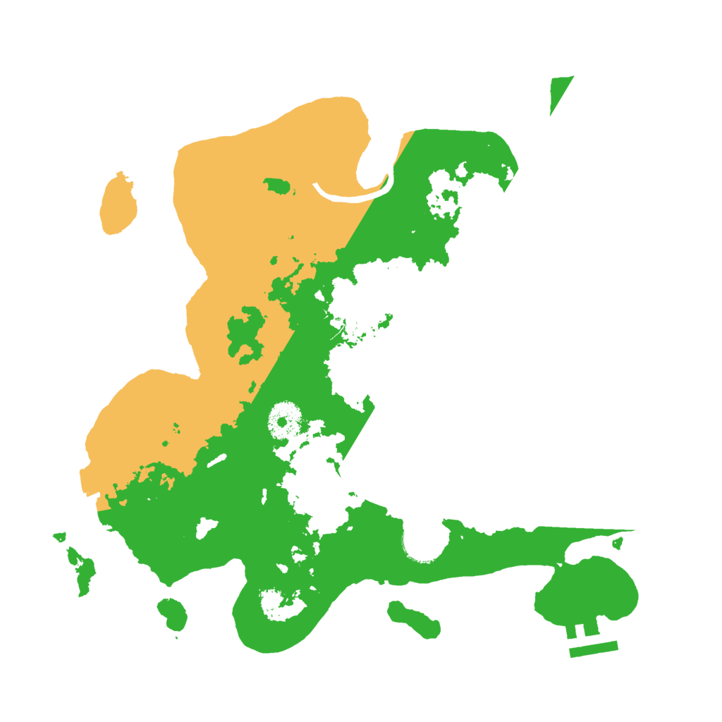 Biome Rust Map: Procedural Map, Size: 3000, Seed: 235345423