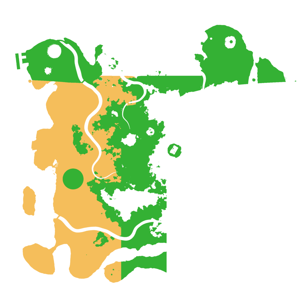 Biome Rust Map: Procedural Map, Size: 3850, Seed: 63547889