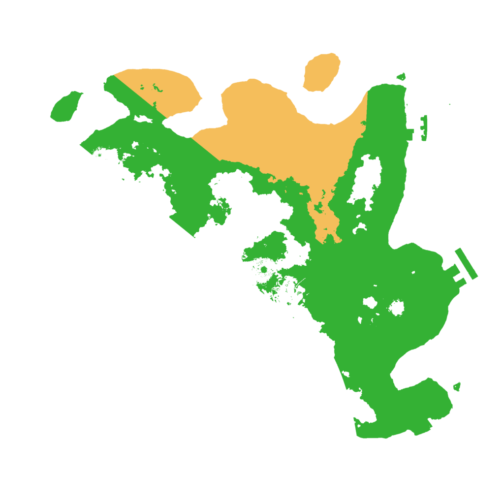 Biome Rust Map: Procedural Map, Size: 3000, Seed: 780314028