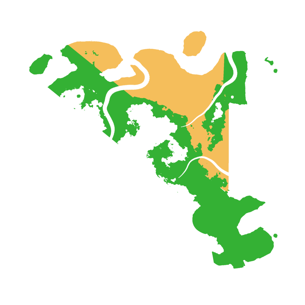 Biome Rust Map: Procedural Map, Size: 3000, Seed: 780314028