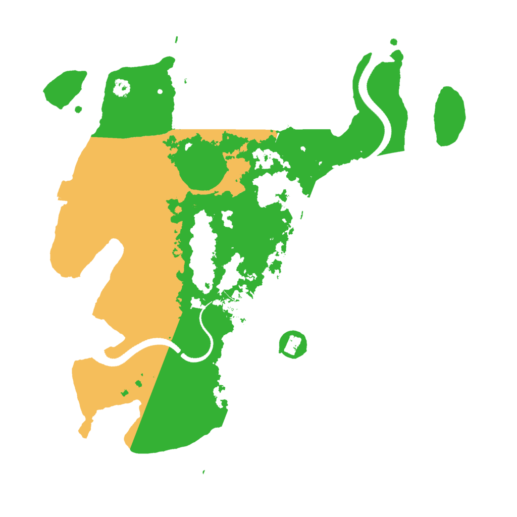Biome Rust Map: Procedural Map, Size: 3000, Seed: 1134870737