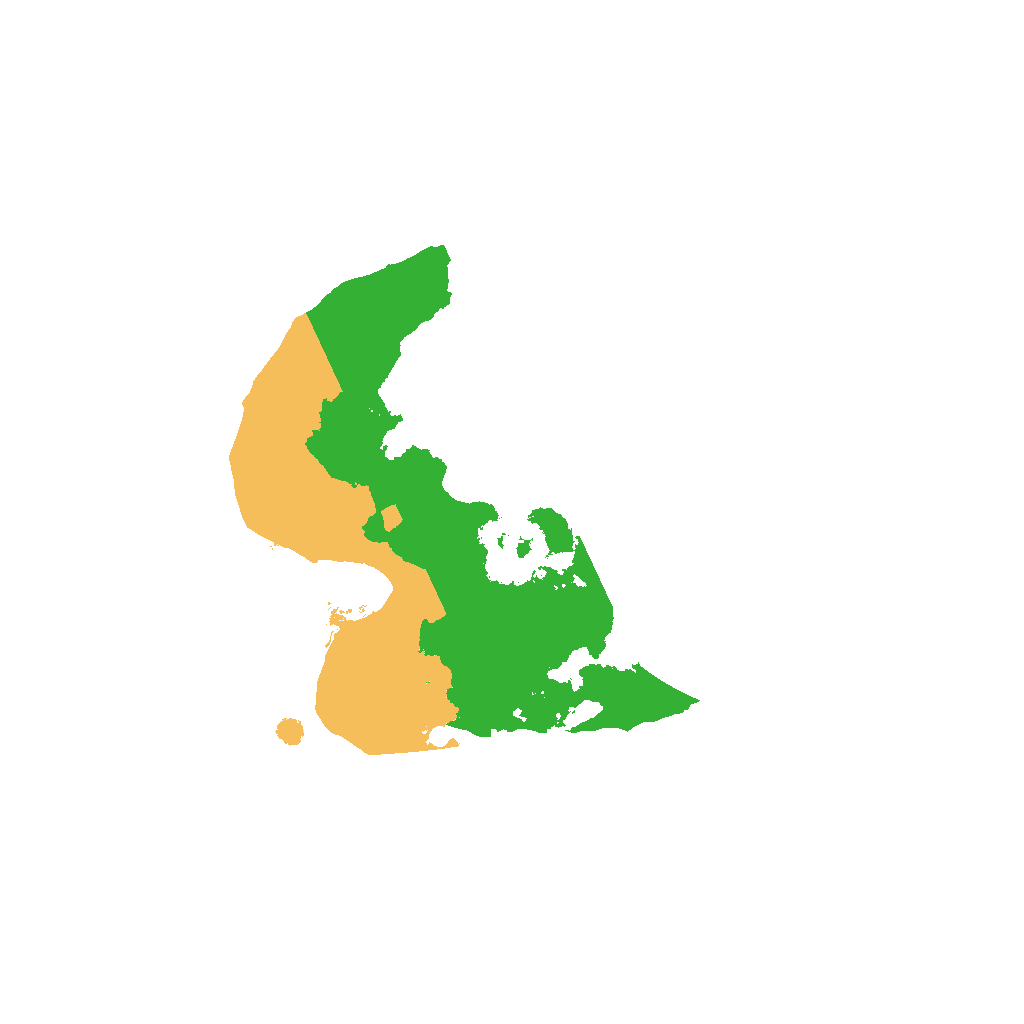 Biome Rust Map: Procedural Map, Size: 1500, Seed: 34214