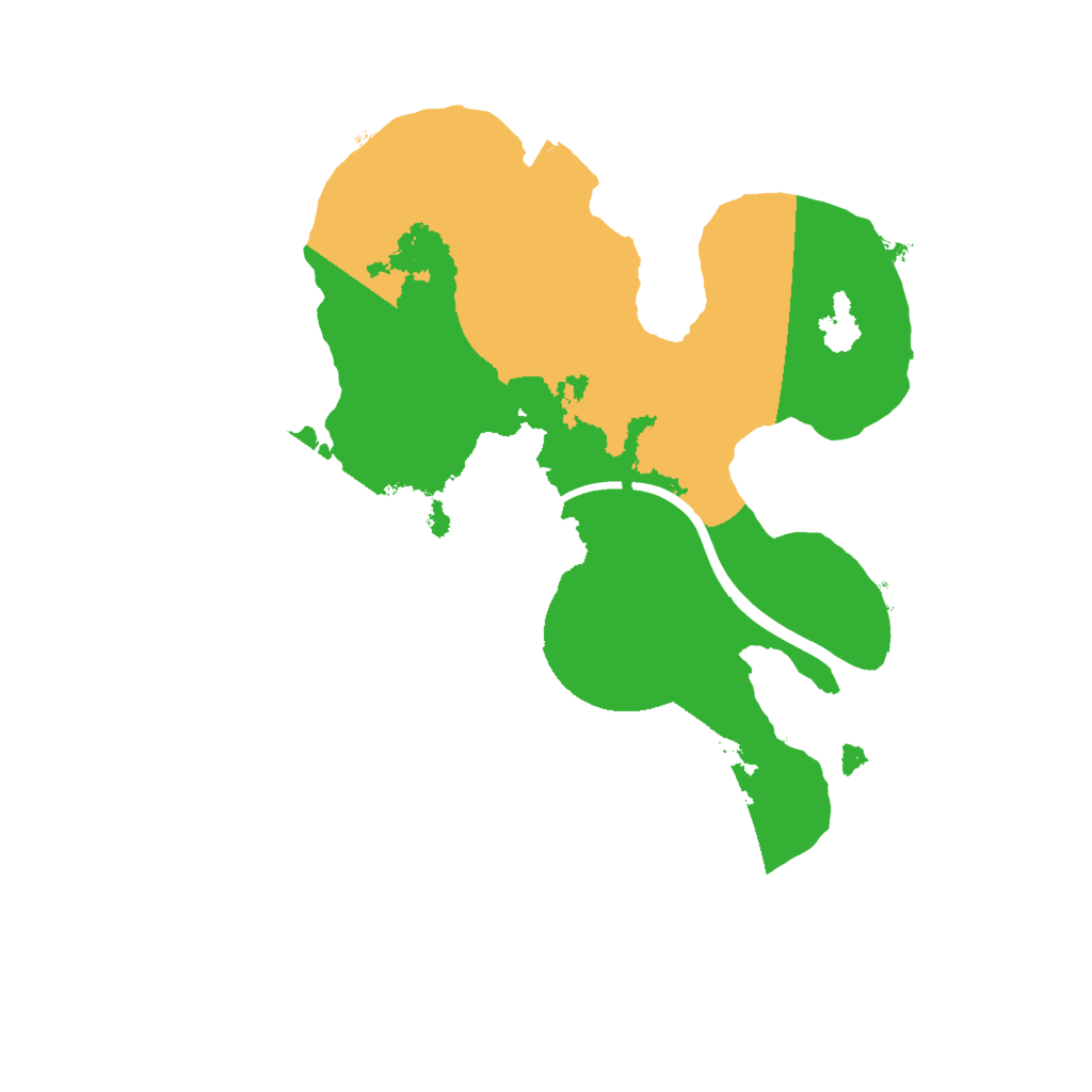 Biome Rust Map: Procedural Map, Size: 1900, Seed: 566565