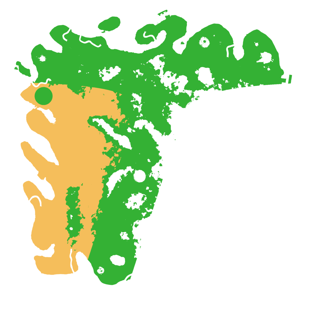 Biome Rust Map: Procedural Map, Size: 4555, Seed: 555577