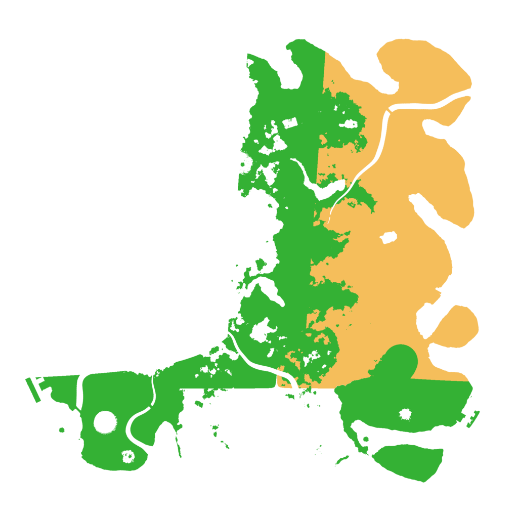 Biome Rust Map: Procedural Map, Size: 4000, Seed: 1280386961