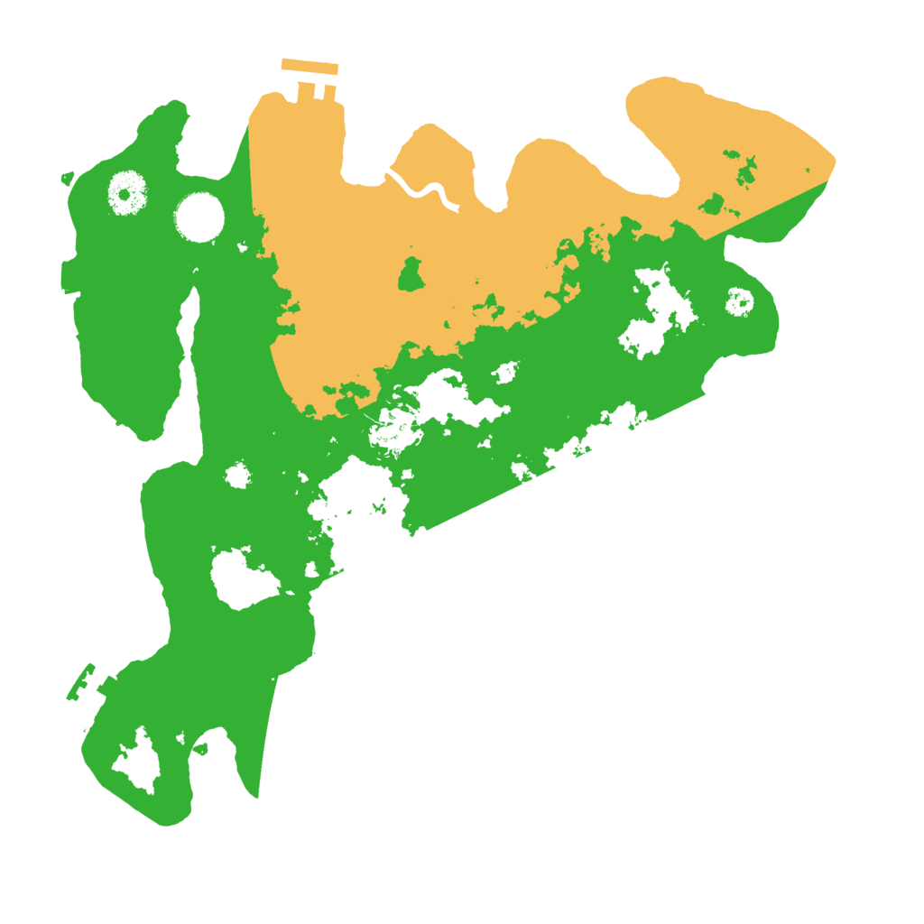 Biome Rust Map: Procedural Map, Size: 3300, Seed: 1821527513