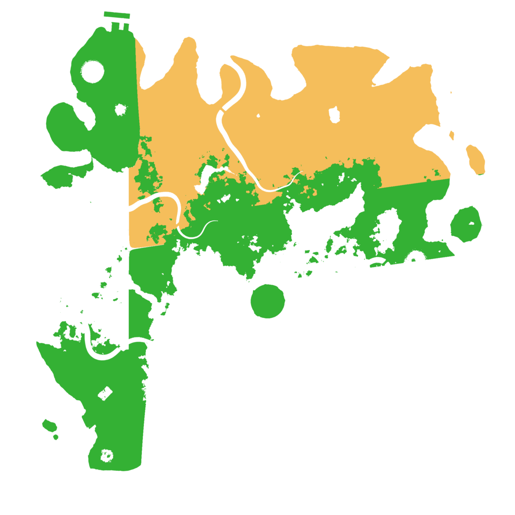 Biome Rust Map: Procedural Map, Size: 4020, Seed: 50000