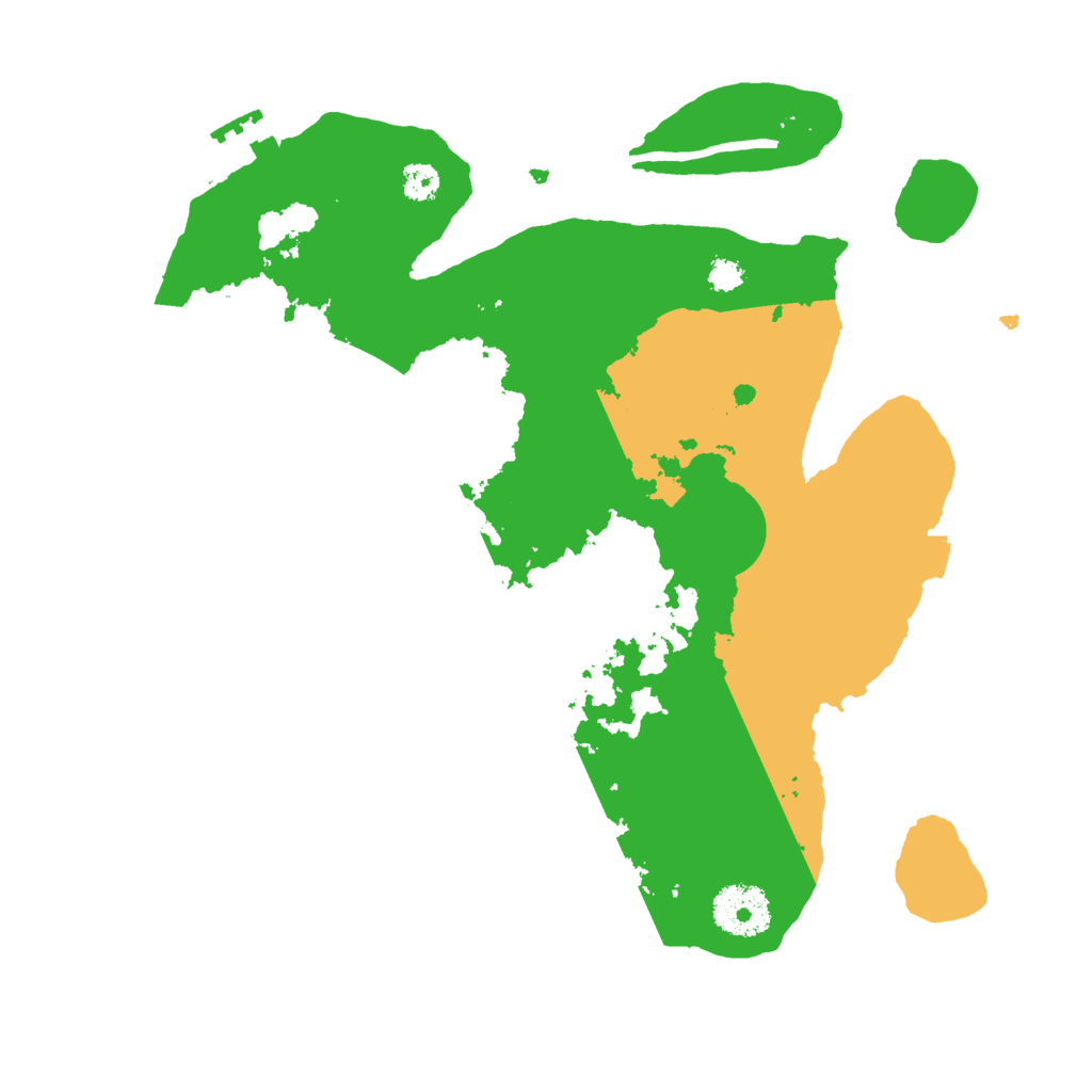 Biome Rust Map: Procedural Map, Size: 3000, Seed: 899345