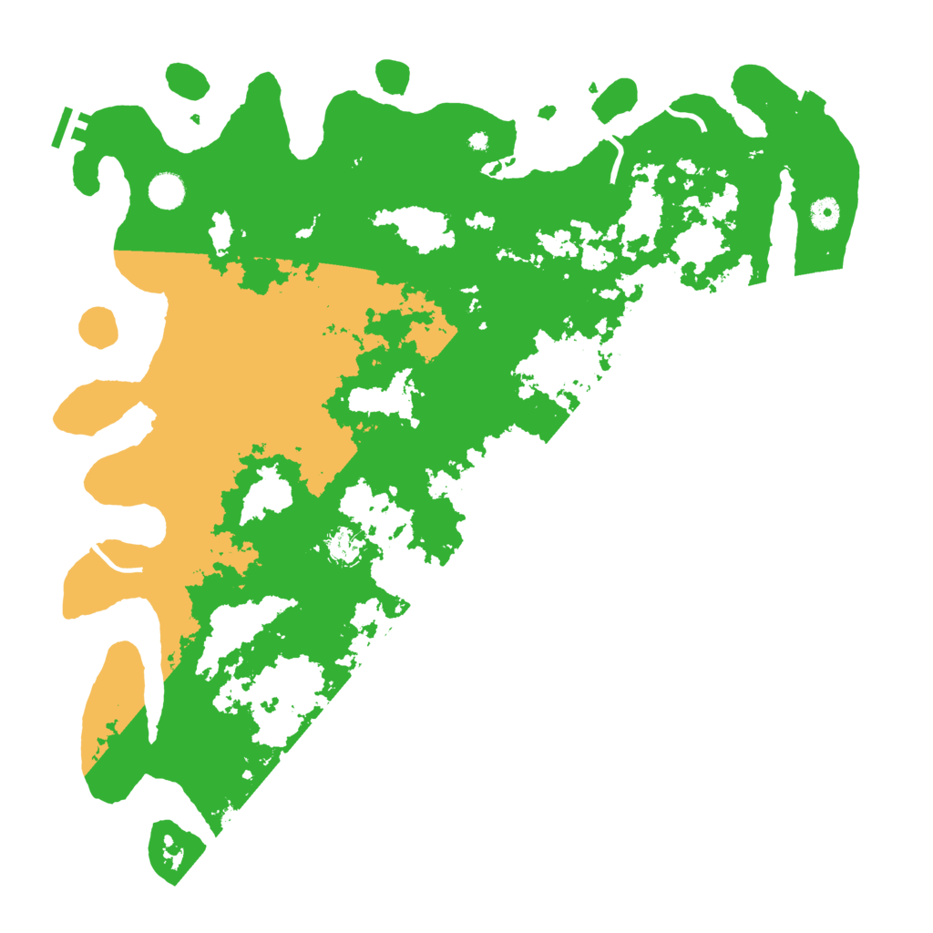 Biome Rust Map: Procedural Map, Size: 4500, Seed: 10248192