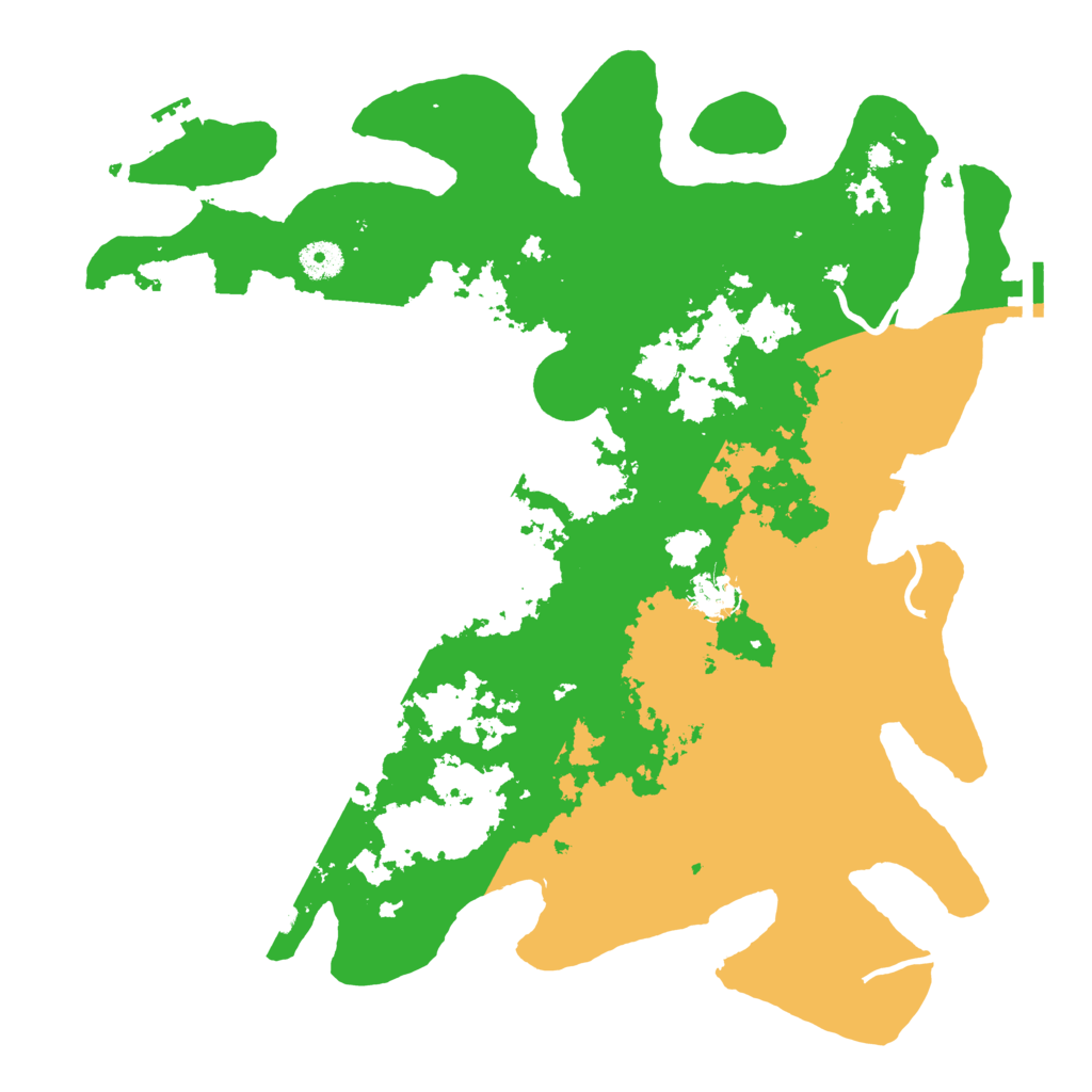 Biome Rust Map: Procedural Map, Size: 4000, Seed: 95843446