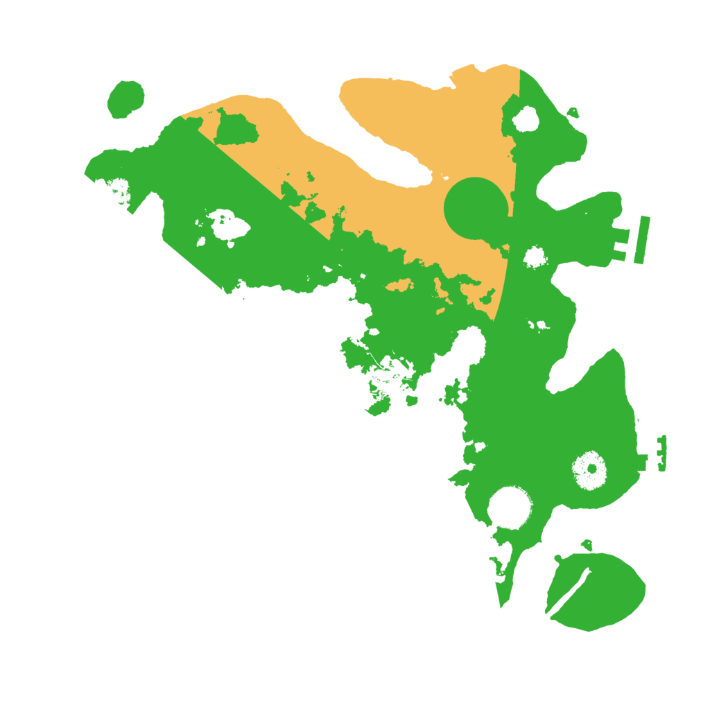 Biome Rust Map: Procedural Map, Size: 3000, Seed: 14479