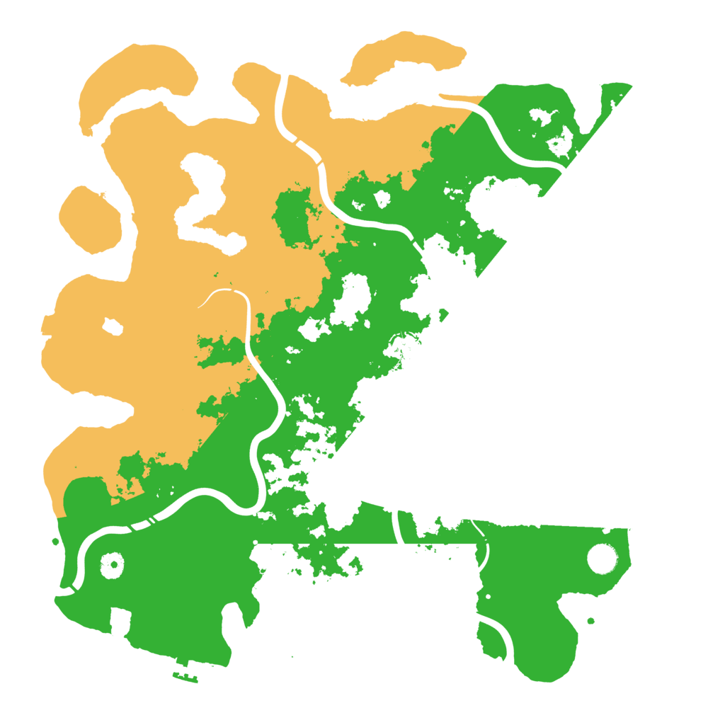 Biome Rust Map: Procedural Map, Size: 4250, Seed: 756606766