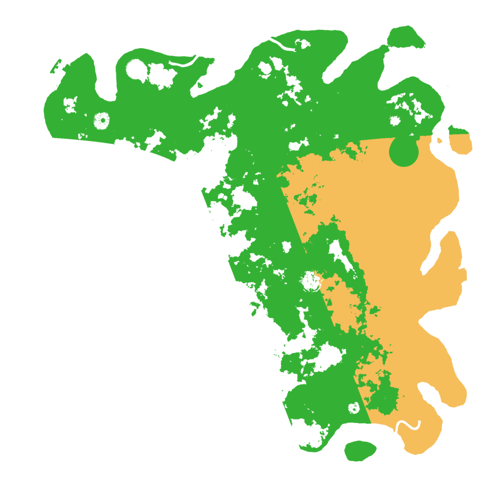 Biome Rust Map: Procedural Map, Size: 4500, Seed: 60000