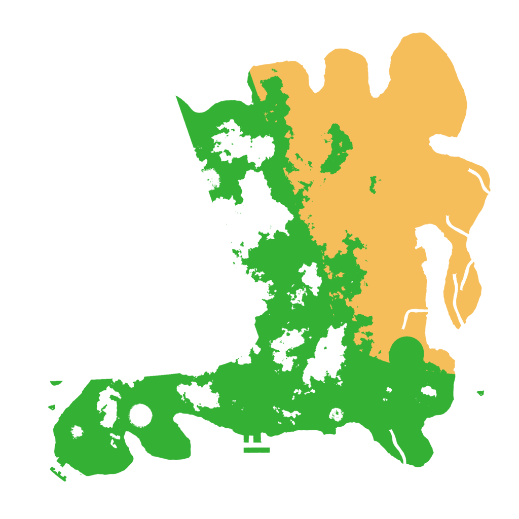 Biome Rust Map: Procedural Map, Size: 4000, Seed: 1008935580