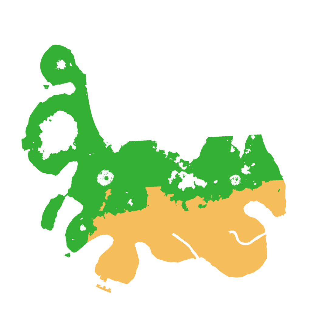 Biome Rust Map: Procedural Map, Size: 3000, Seed: 1180863270