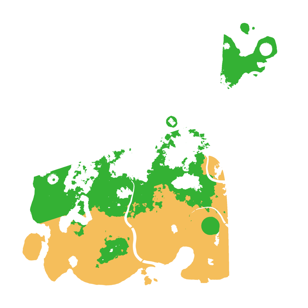Biome Rust Map: Procedural Map, Size: 4500, Seed: 815726199