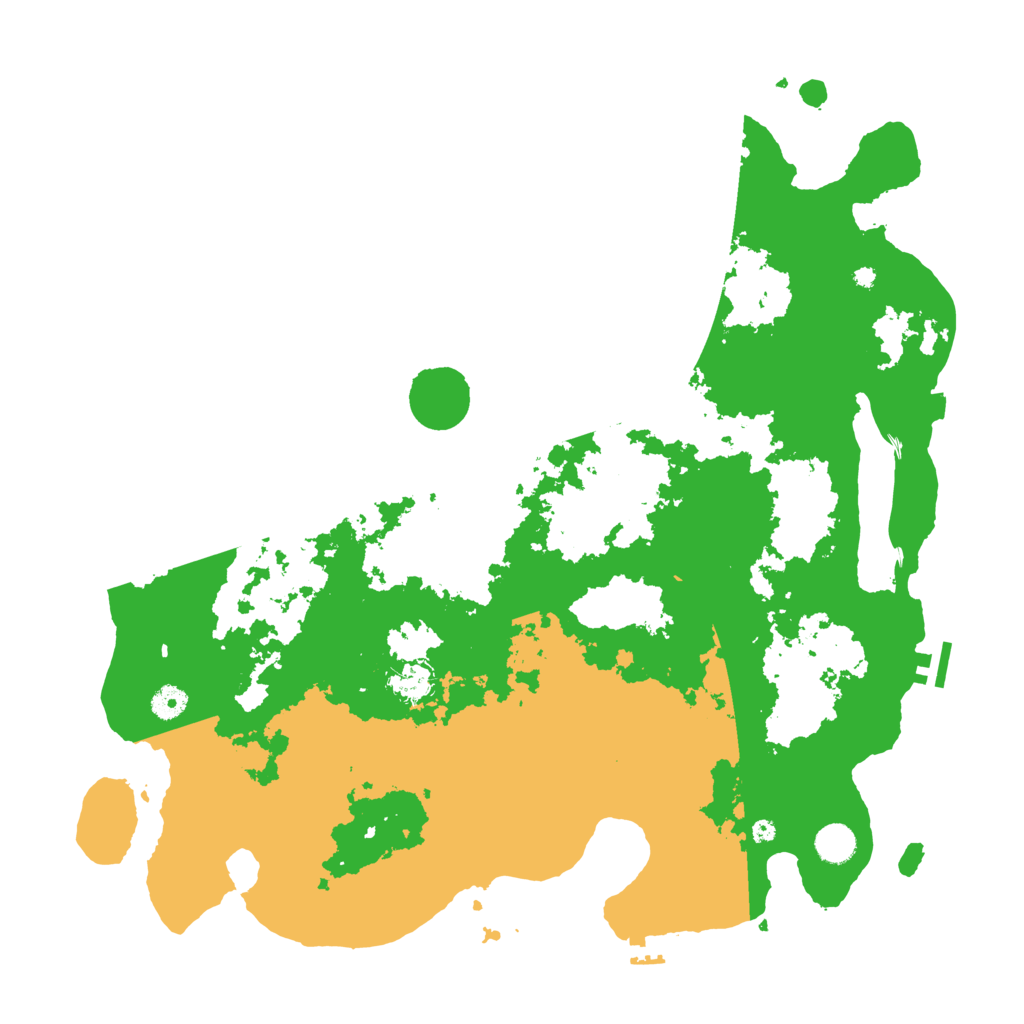 Biome Rust Map: Procedural Map, Size: 4500, Seed: 815726199